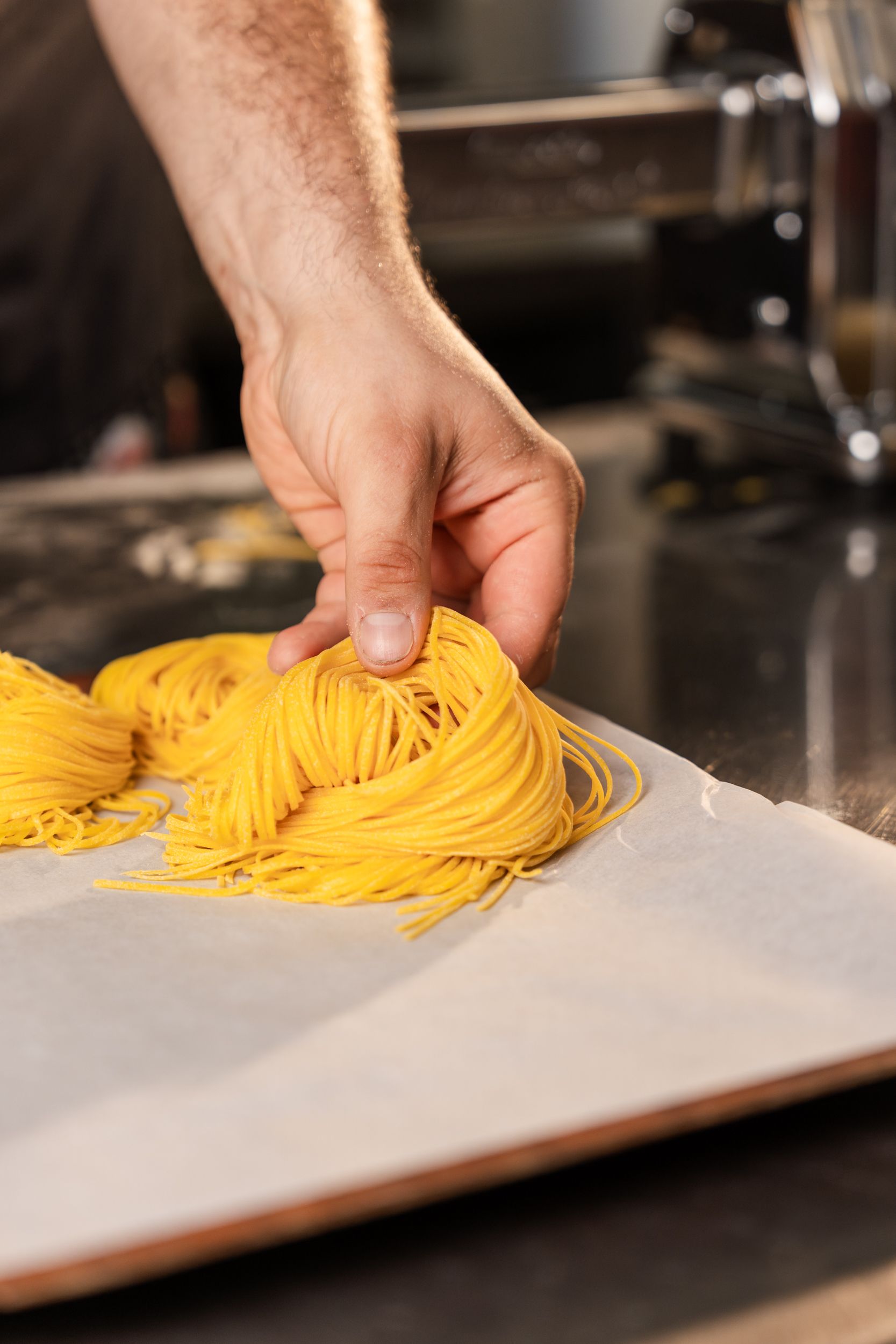 Südtirol Pasta makeing photography nannls 